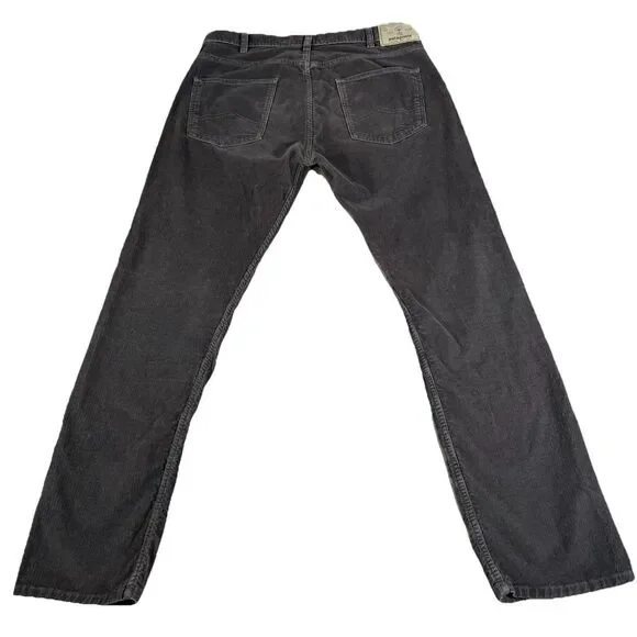Patagonia‎ Corduroy Pants Men's 32x30 Gray Straight Fit Ironclad Worn Wear